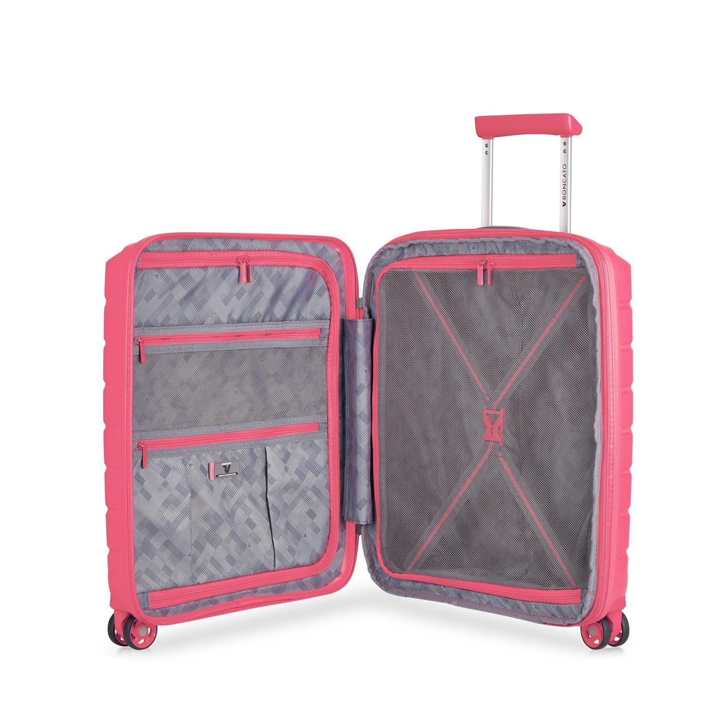 TROLLEY CABINA B-FLYING Rosa Trolley Cabina Espandibile 55 X 40 X 20/25 Cm