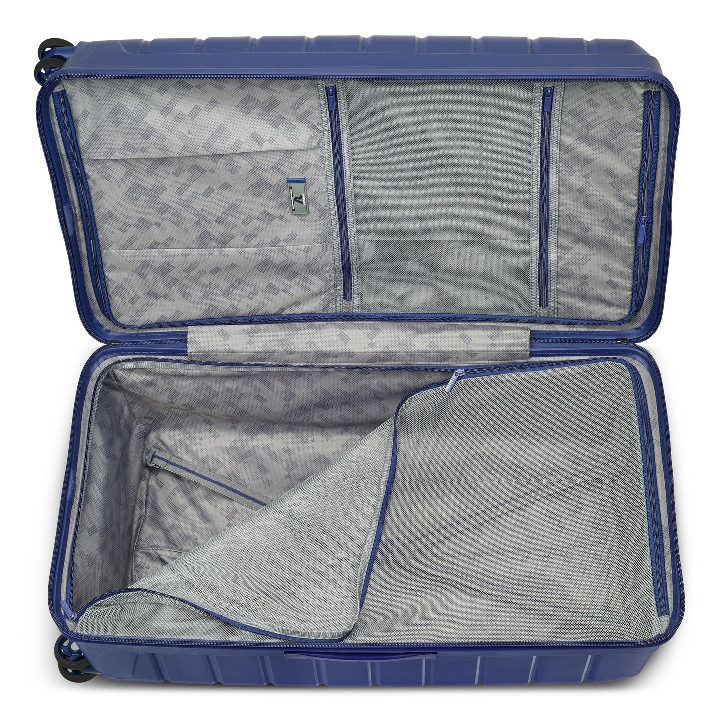 B-Flying Baule Grande Trolley 4 Ruote Blu Notte