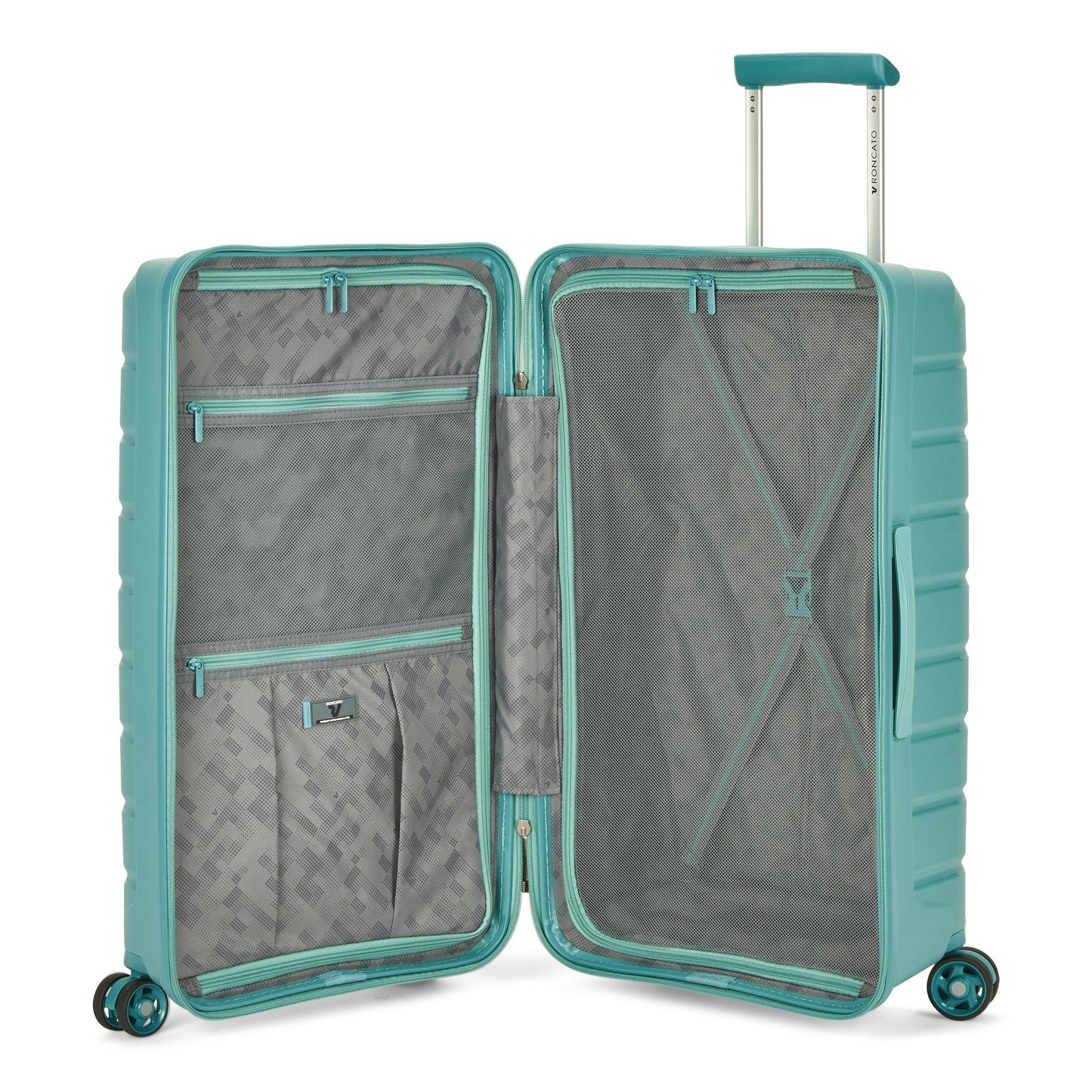 B-Flying Baule Medio Trolley 4 ruote Roncato Salvia