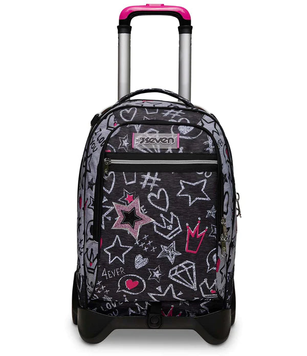 TROLLEY JACK Seven® 2 RUOTE - ZIPPER GLAMY