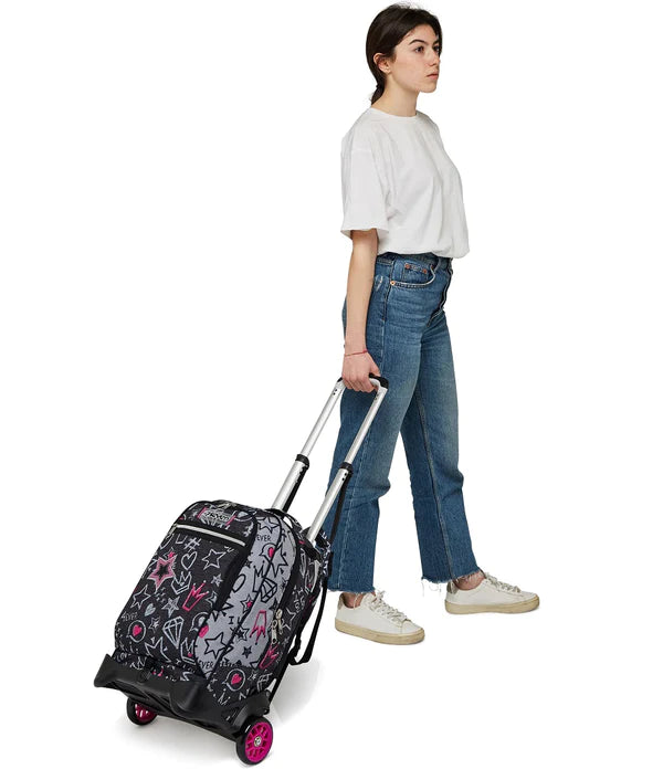 TROLLEY JACK Seven® 2 RUOTE - ZIPPER GLAMY
