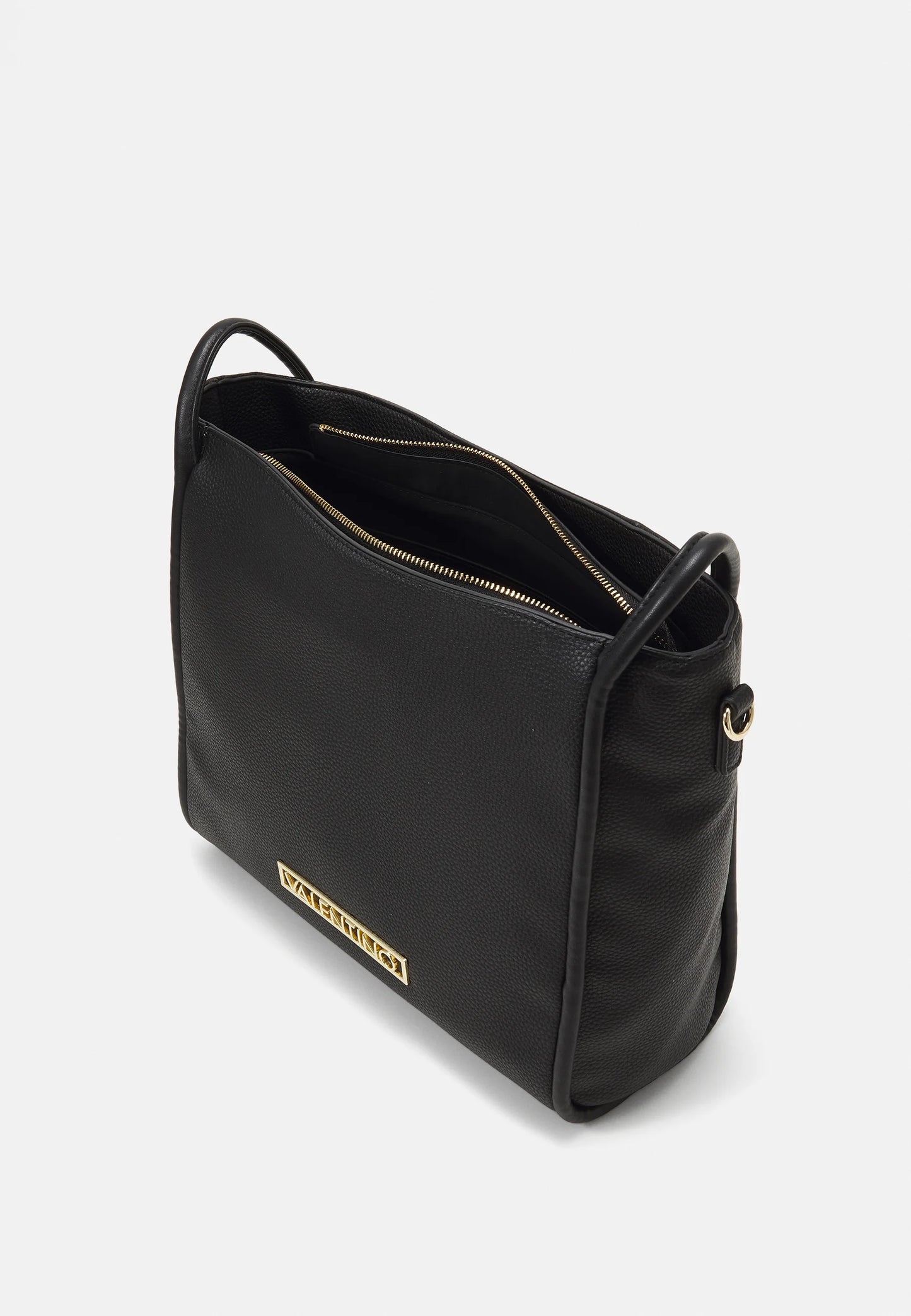 Shopping Bag Elegante Vinile Nera