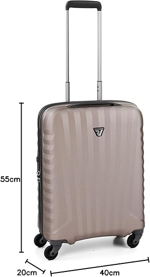 Bagaglio A mano 55cm Ultralight Uno Zip Antigraffio