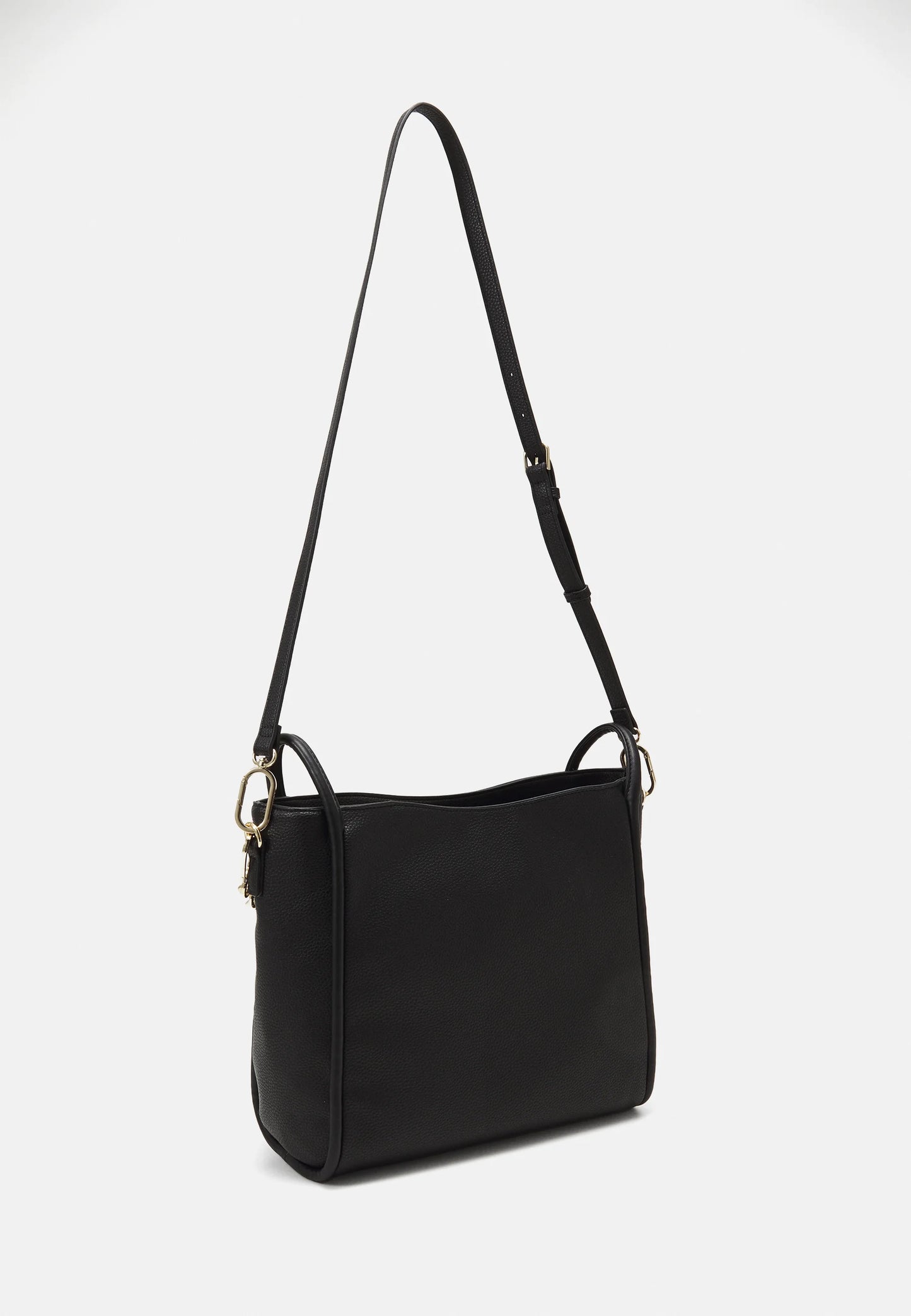 Shopping Bag Elegante Vinile Nera