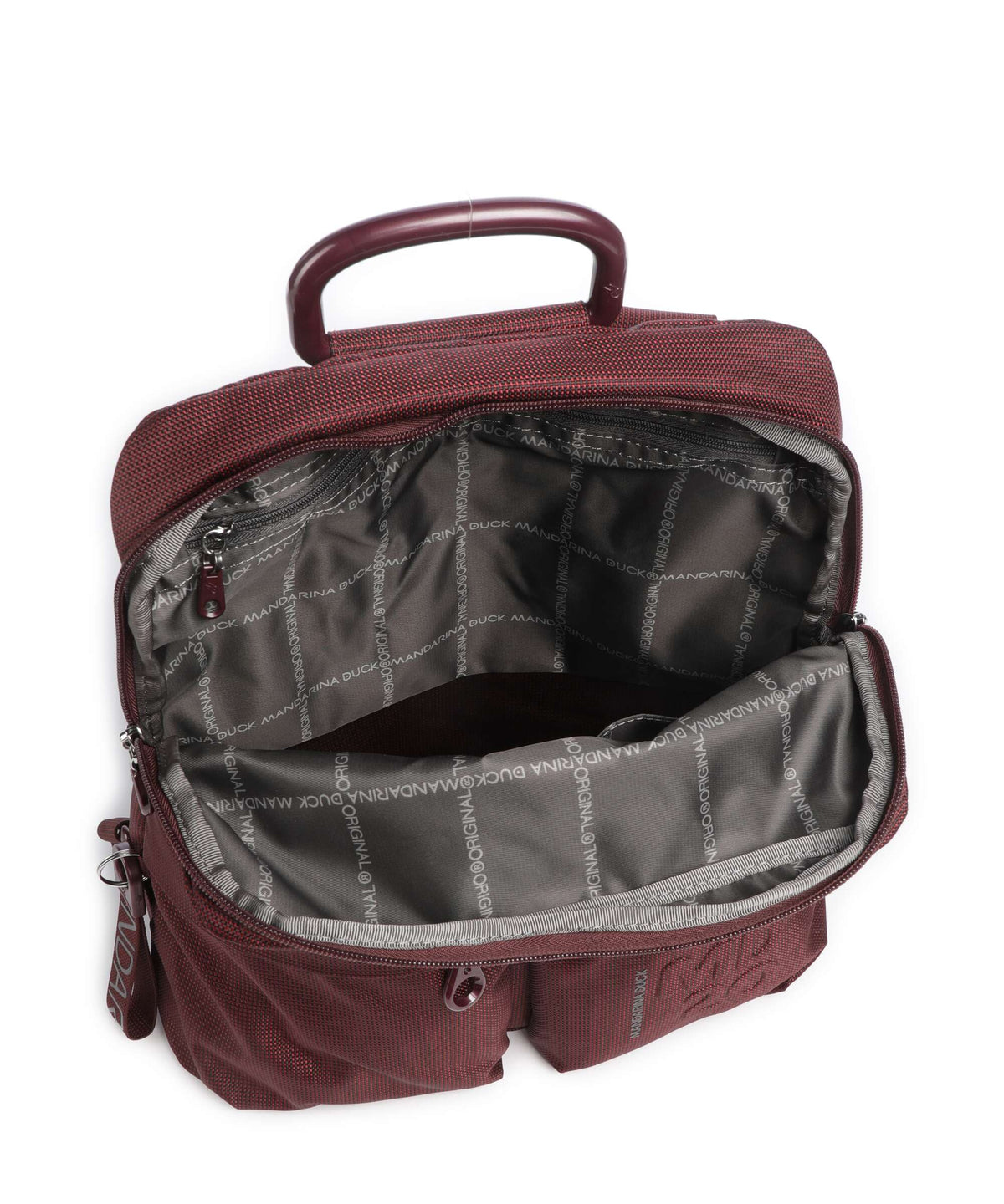 Zaino Md20 Doppia Tasca Amaranto
