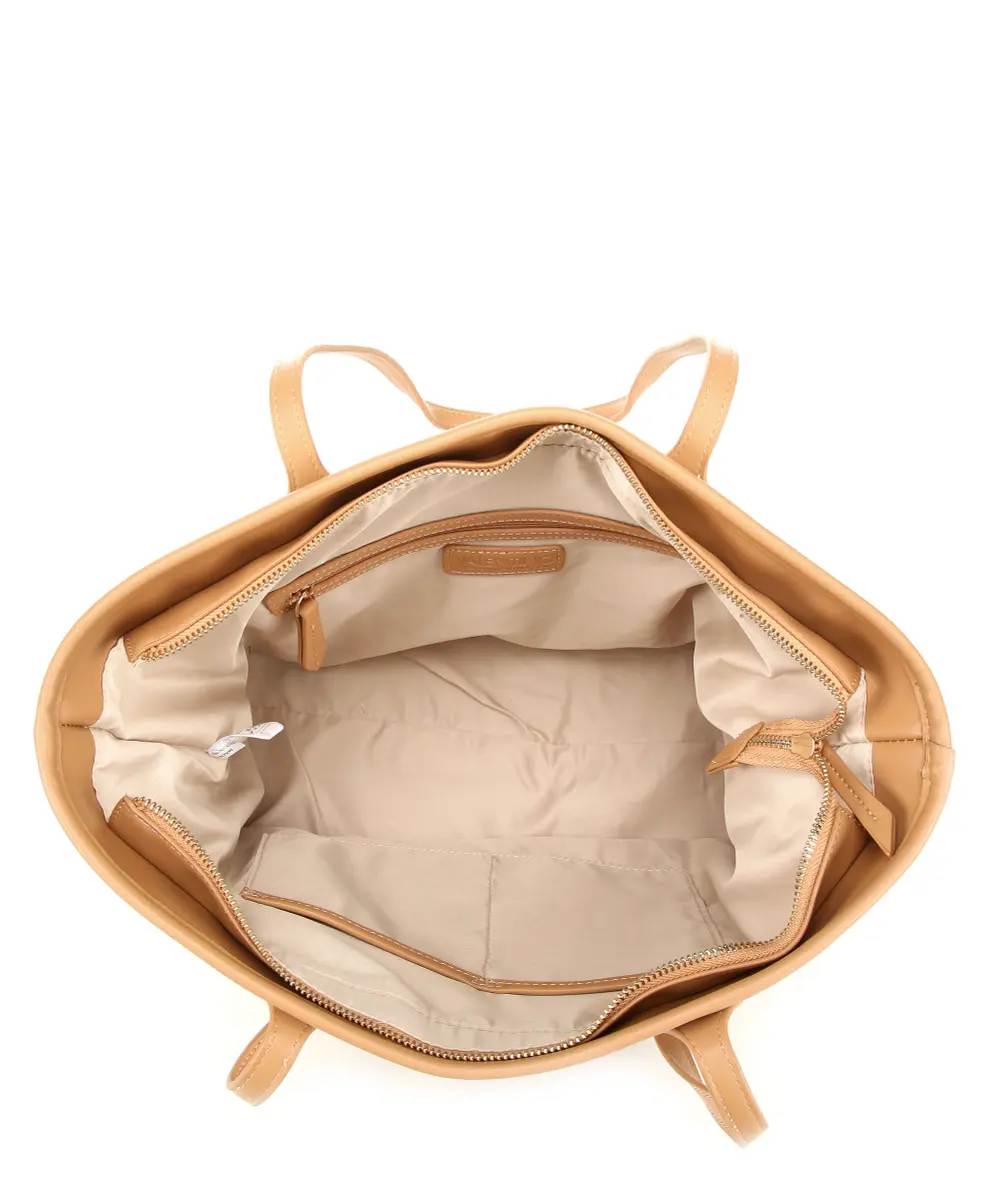 Shopper Liuto Beige Ecru Multi