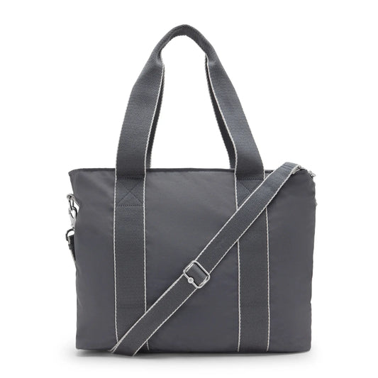 MINTA L UP Borsa tote grande con tracolla rimovibile Moonlit Grey