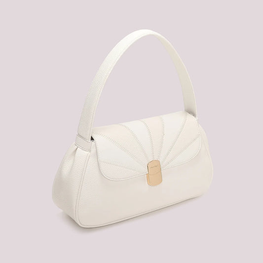 Hobo Bag Patchwork Bianco