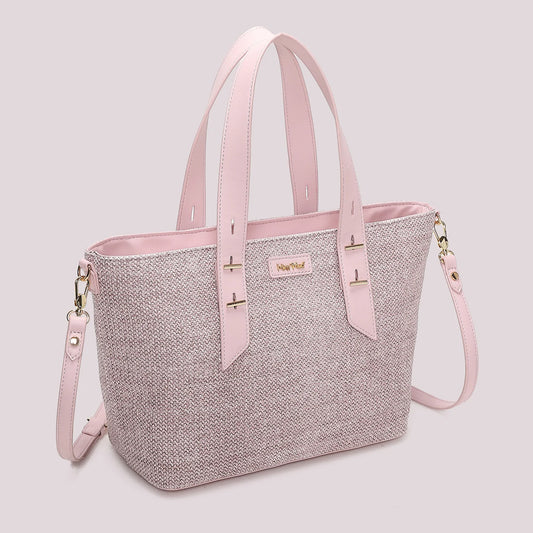 Shopper Paglia Lilla Mimì-Muà