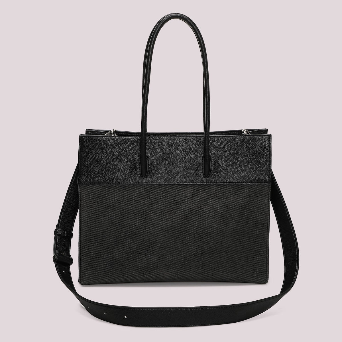 Borsa Tote con tracolla Mimì-Muà Nera