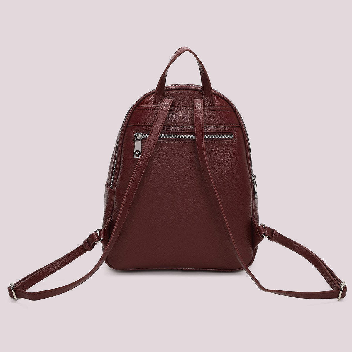Zaino con charm Mimì-Muà Prugna