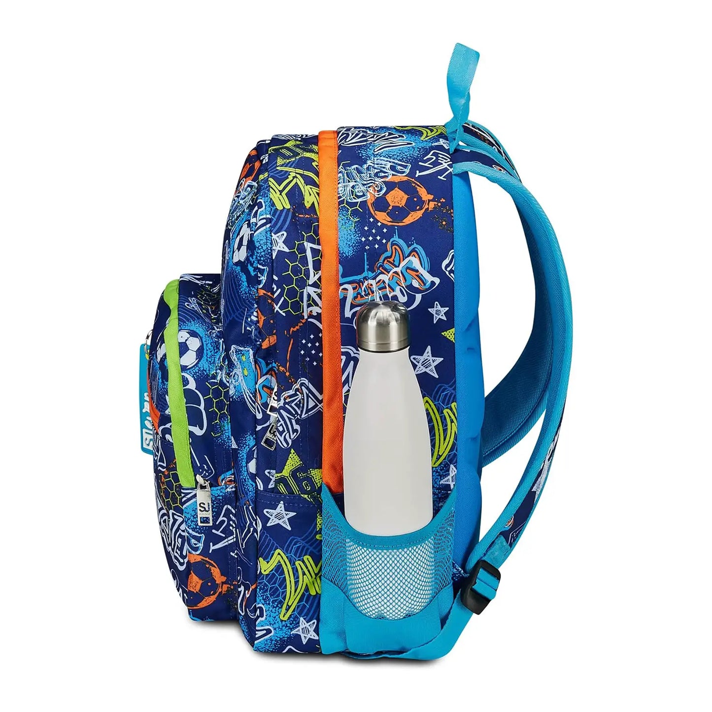 Sj Gang Sj Ever Goalstreet Boy Zaino Scuola Doppio Scomparto