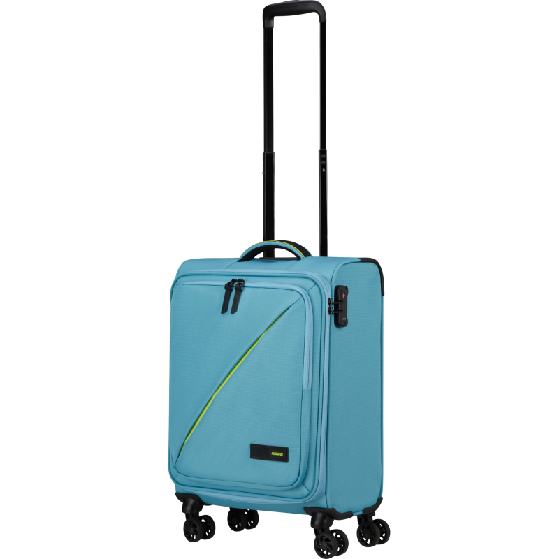 TROLLEY BAGAGLIO A MANO AMERICAN TOURISTER TAKE2CABIN BREEZE BLUE