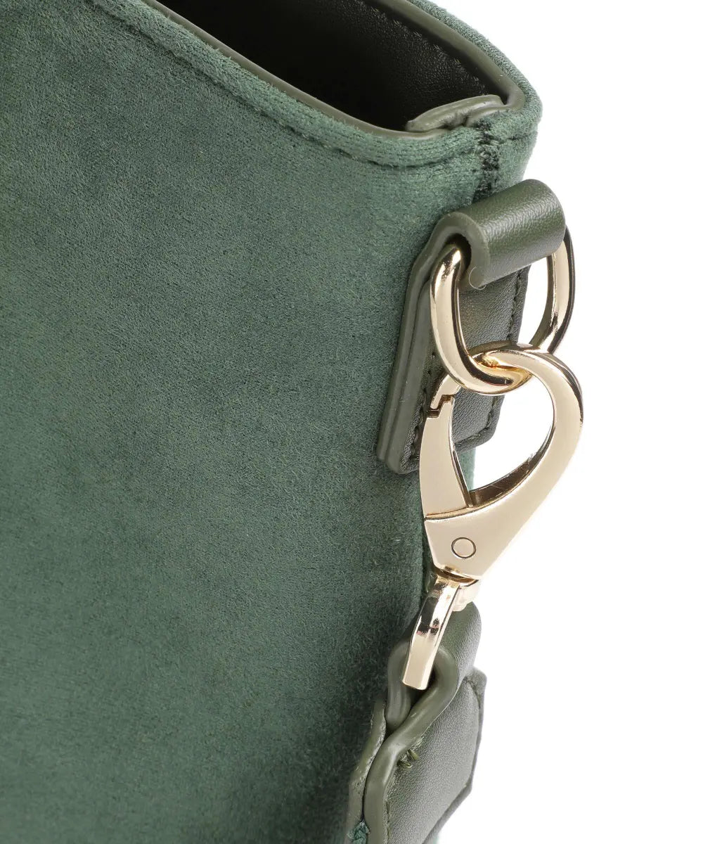 Shopper Courmayeur Alcantara verde
