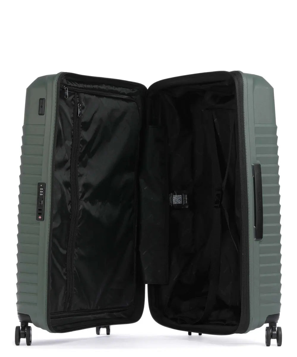 Valigia Trolley INTUO verdone 75 cm 4 ruote Espandibile