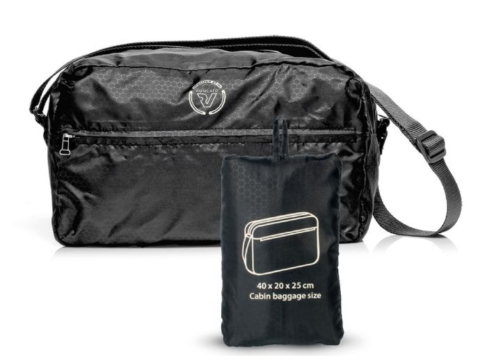 Borsa cabina GRATUITA A BORDO pieghevole Roncato nero 40x25x20