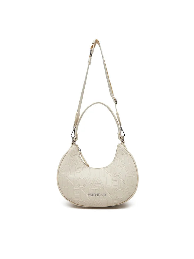 Borsa Mezzaluna Shelby Ecru