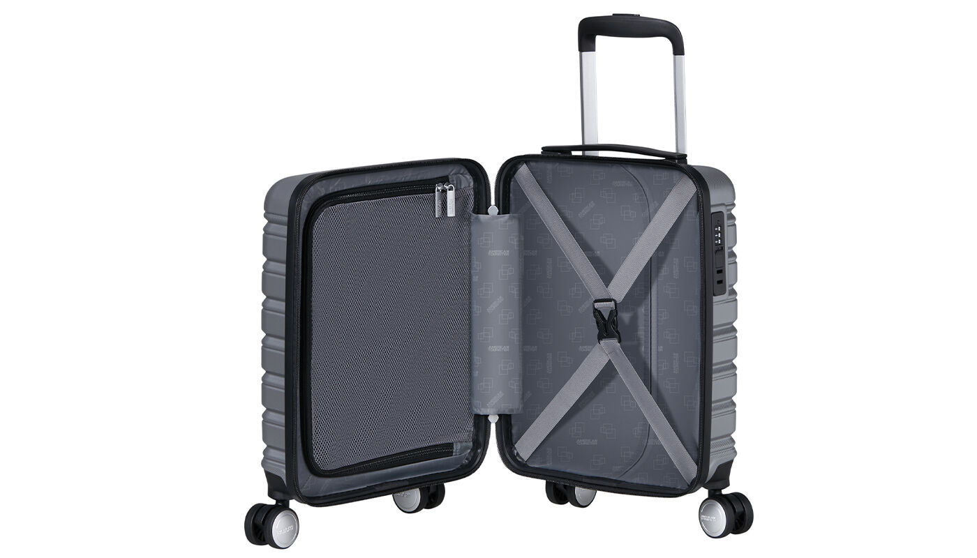 Bagaglio Underseater Sky Grigio 40x30x20 Flashline 4 Ruote