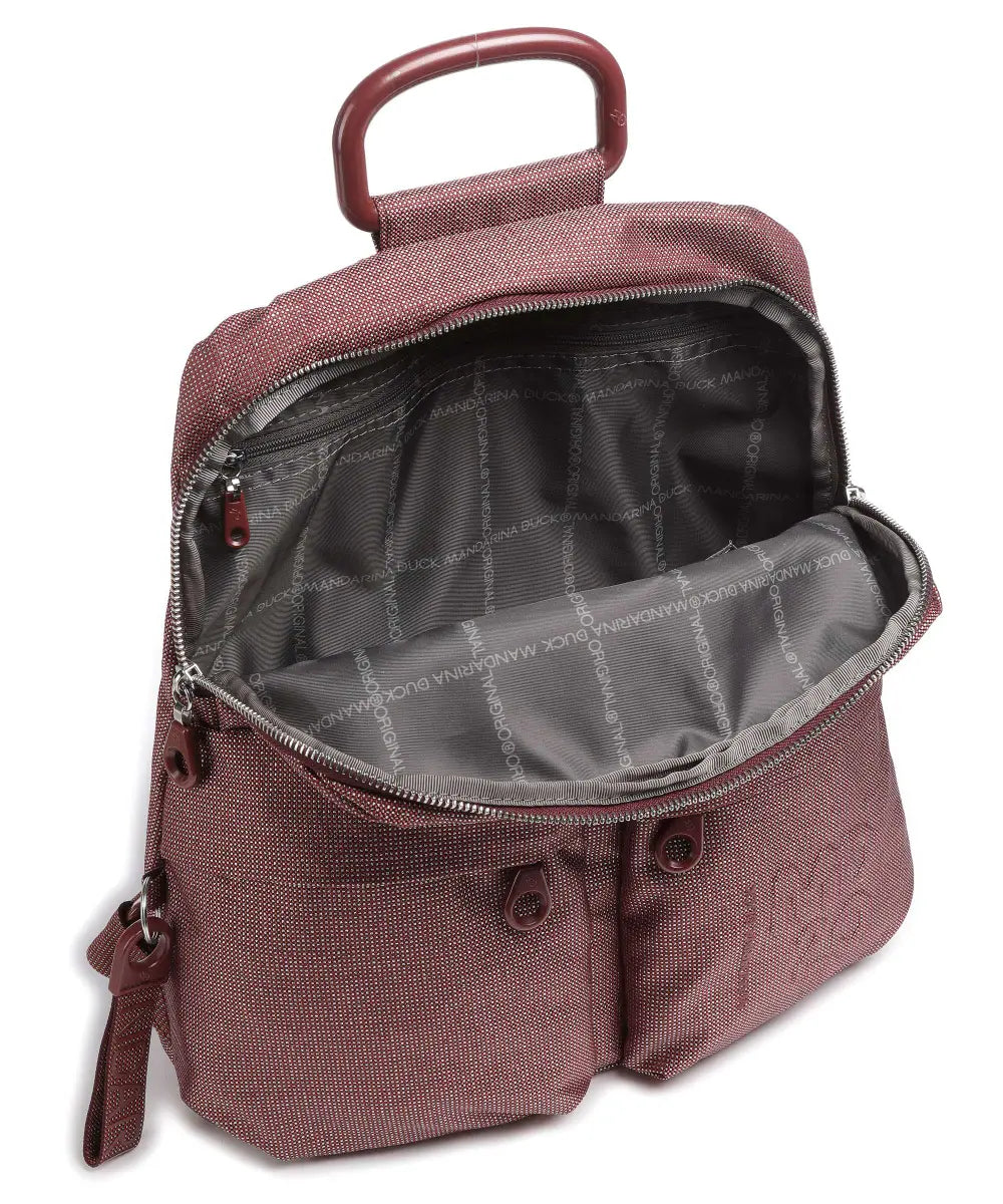 MD20 Lux Zaino poliestere rosso scuro