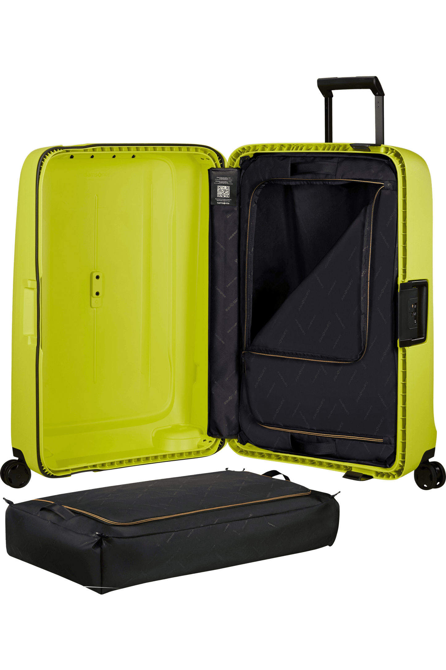Trolley Essens Lime 4 ruote 75 cm