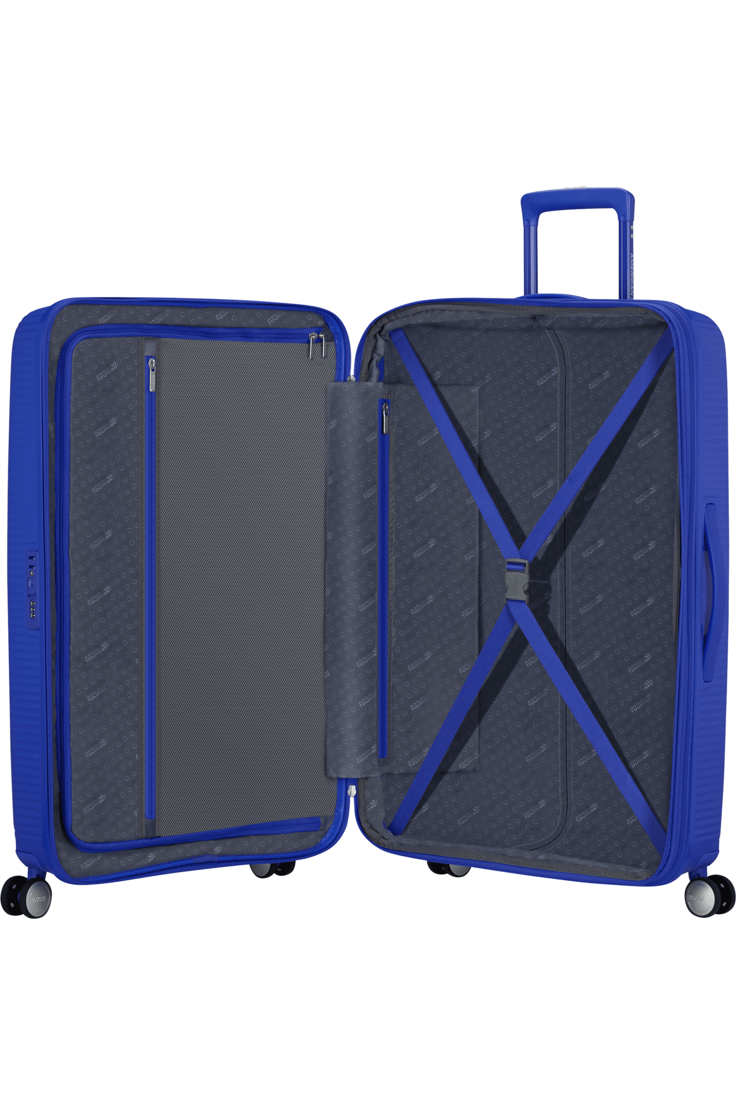 Valigia Soundbox 77cm Espandibile BLU COBALTO