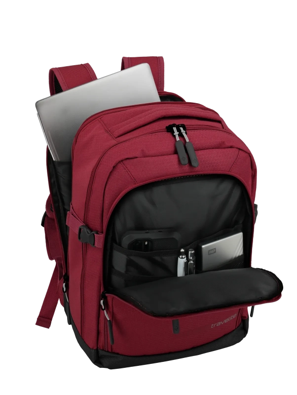 Zaino Cabina Ryanair Rosso Travelite 40x20x25