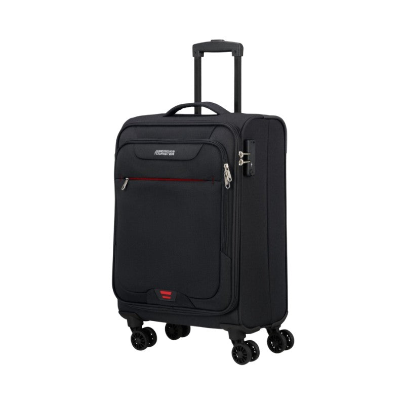 Bagaglio A mano 55x40x20 Street Roll American Tourister Nero