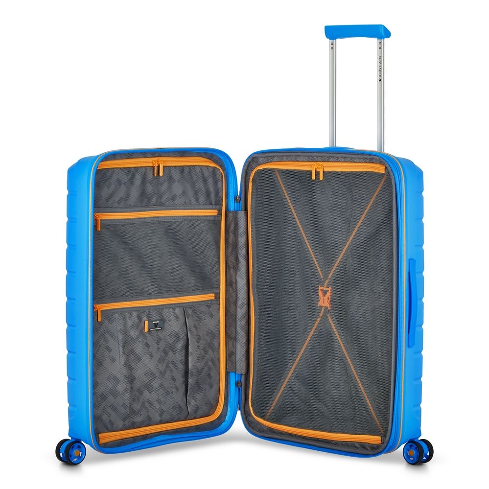 Trolley espandibile Roncato B-Flying medio 8182 Sky Blu