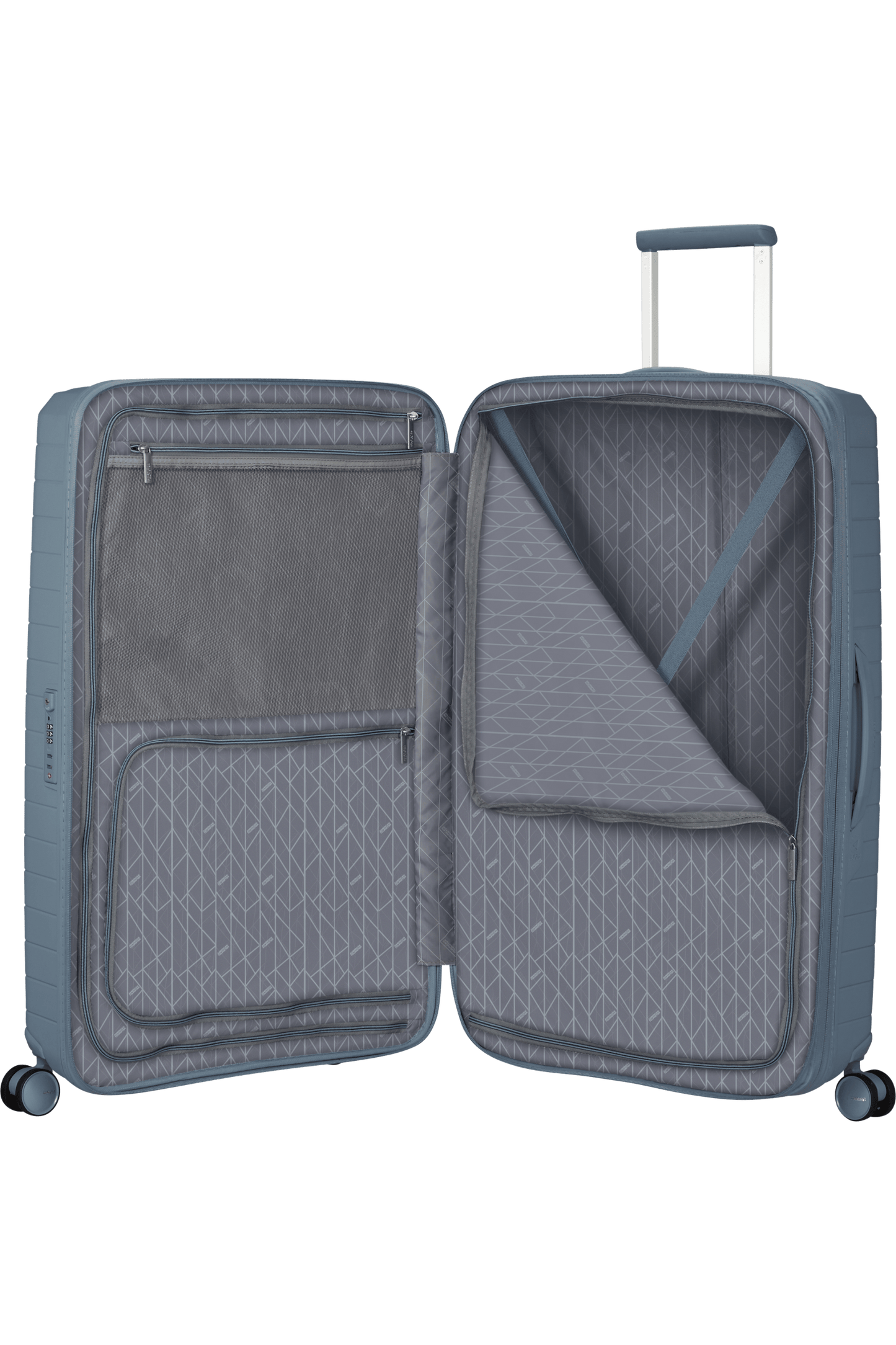 Trolley 78 cm Fastforward 4 ruote Steel Blue