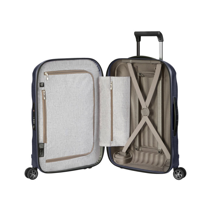 Bagaglio A Mano C-LITE 55cm Superleggero Blu scuro