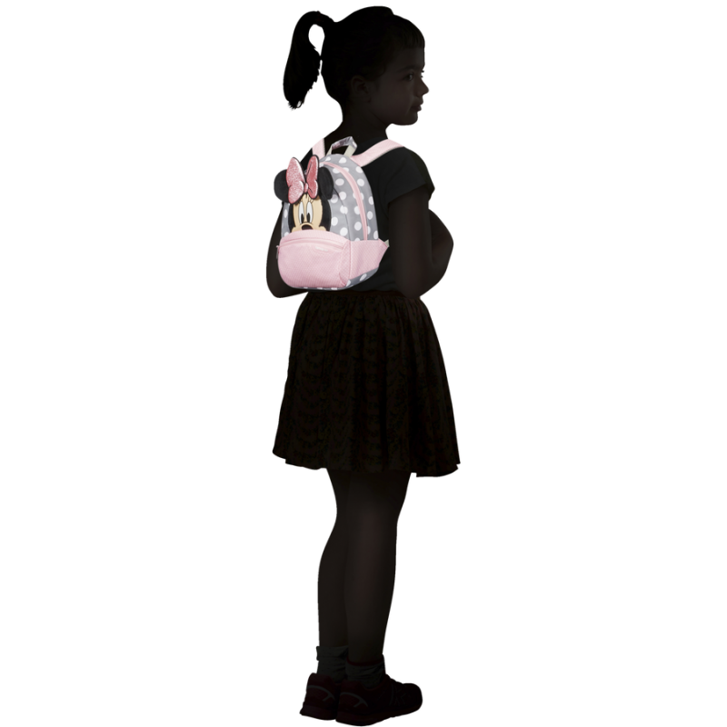 ZAINO BAMBINI TG. S DISNEY ULTIMATE 2.0 S MINNIE GLITTER
