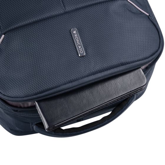 Zaino cabina Easyjet 45x36x20 Roncato Ironik 2.0 5326 Blu Notte