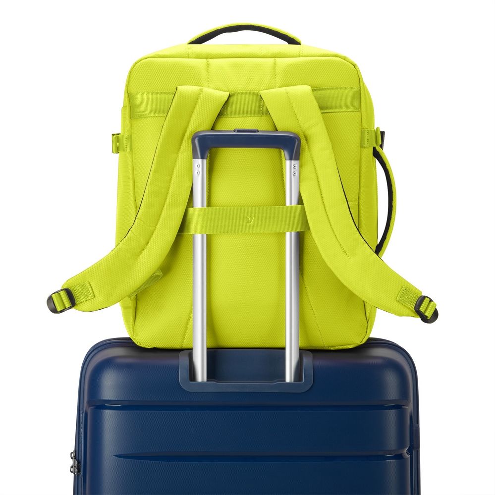 Zaino cabina Gratuito Easyjet 45x36x18 Roncato Ironik 2.0 5326 Cyber Lime