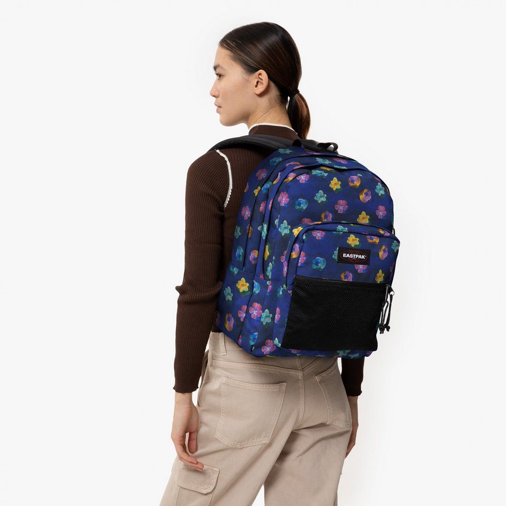 Zaino Eastpak Pinnacle Flowerblur Navy 38 Litri