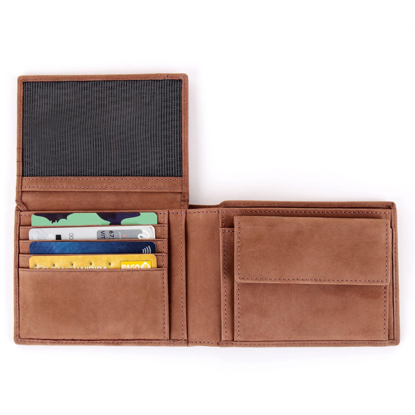 Portafoglio RFID Salento Pelle Marrone Roncato