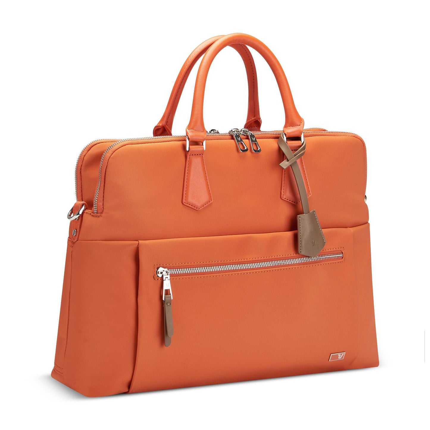 WOMAN BIZ RONCATOCARTELLA DA DONNA 3 COMPARTI CON PORTA COMPUTER 15.6" ARANCIO