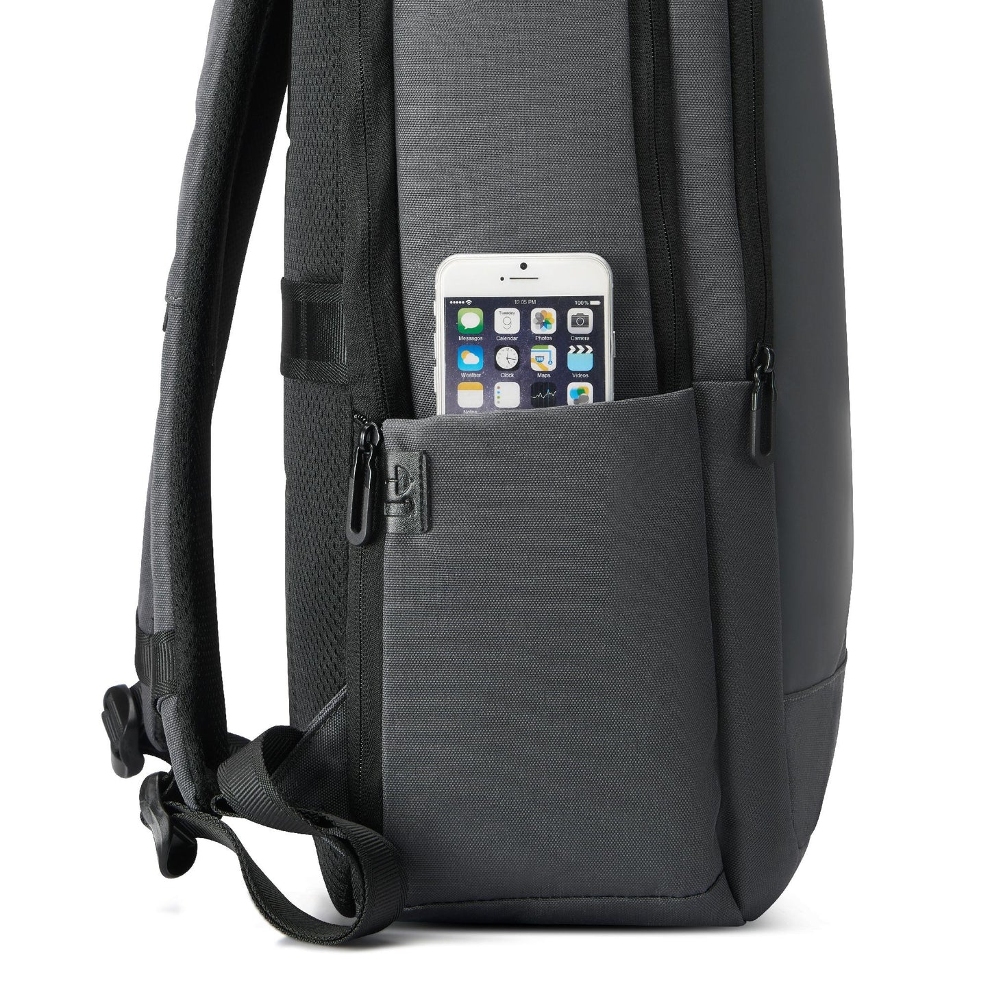 Zaino Porta Pc Clayton Roncato 17'' grigio