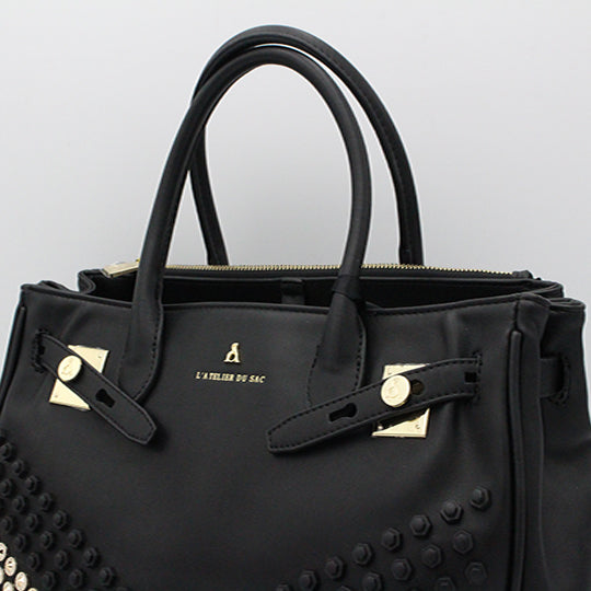 Bauletto Elite Nero Daphne by Atelier Du Sac