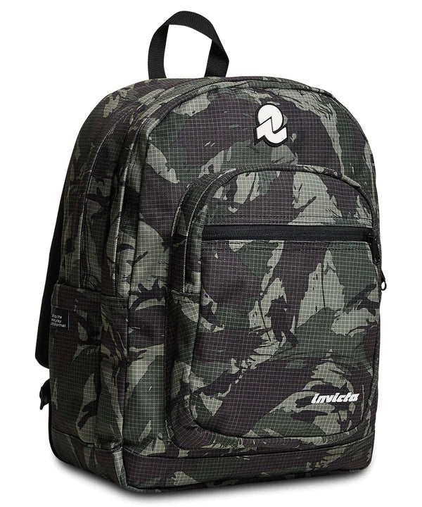 Zaino Scuola Invicta Jelek Camo 38 Litri
