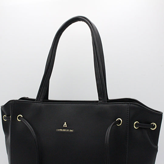 Shopper Nera Monique Elite by Atelier du Sac