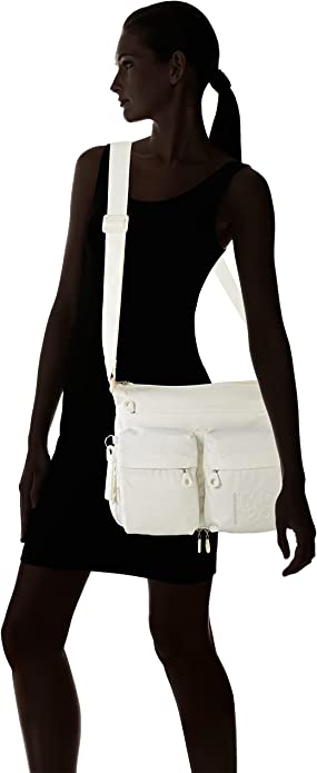 Borsa A Tracolla Crossover Optical White MD20 Multitasca