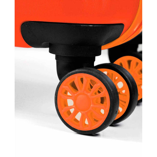 Trolley Cabina Espandibile 4 ruote 55x40x20/25 Arancio