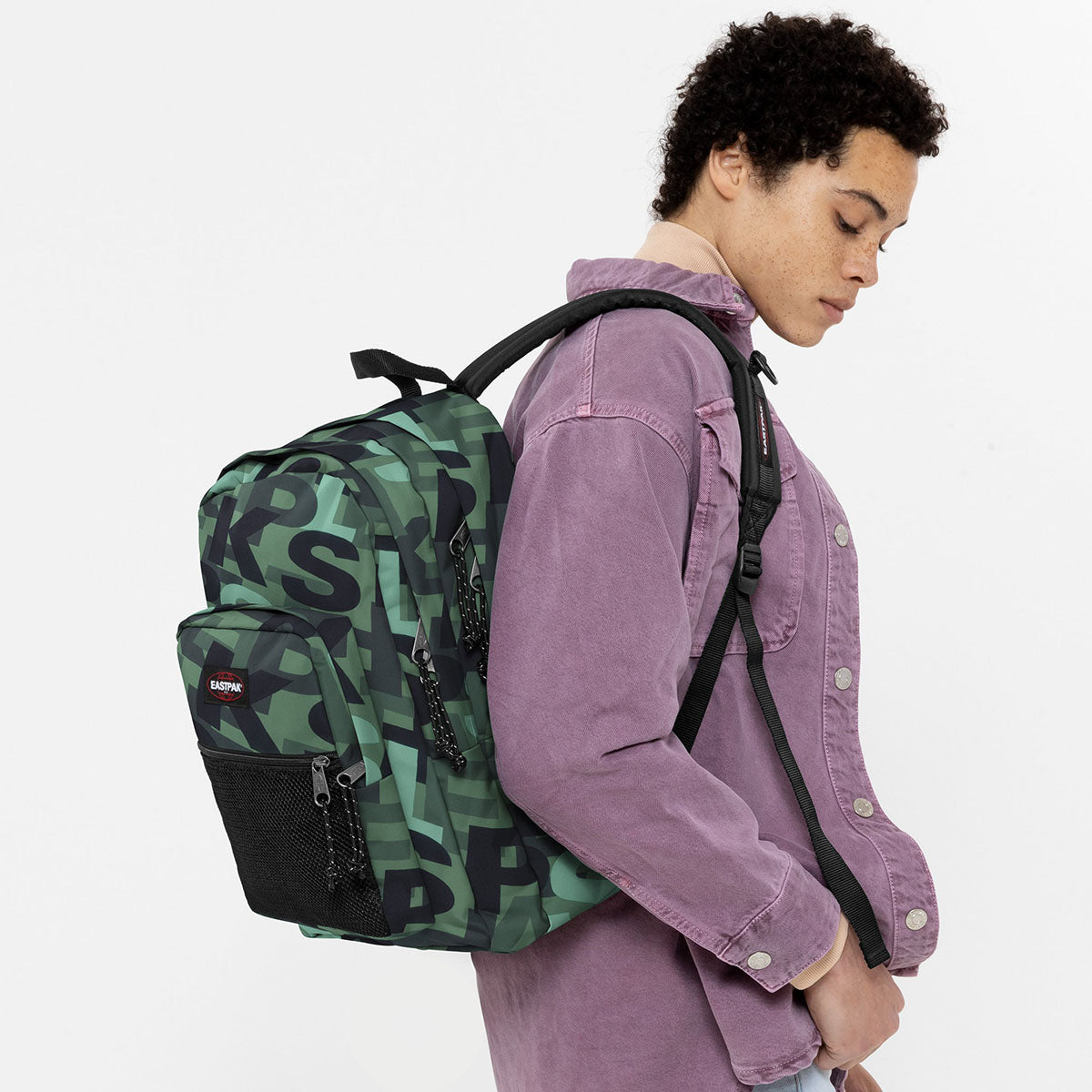 Zaino Pinnacle EASTPAK 38 Litri Letter Green