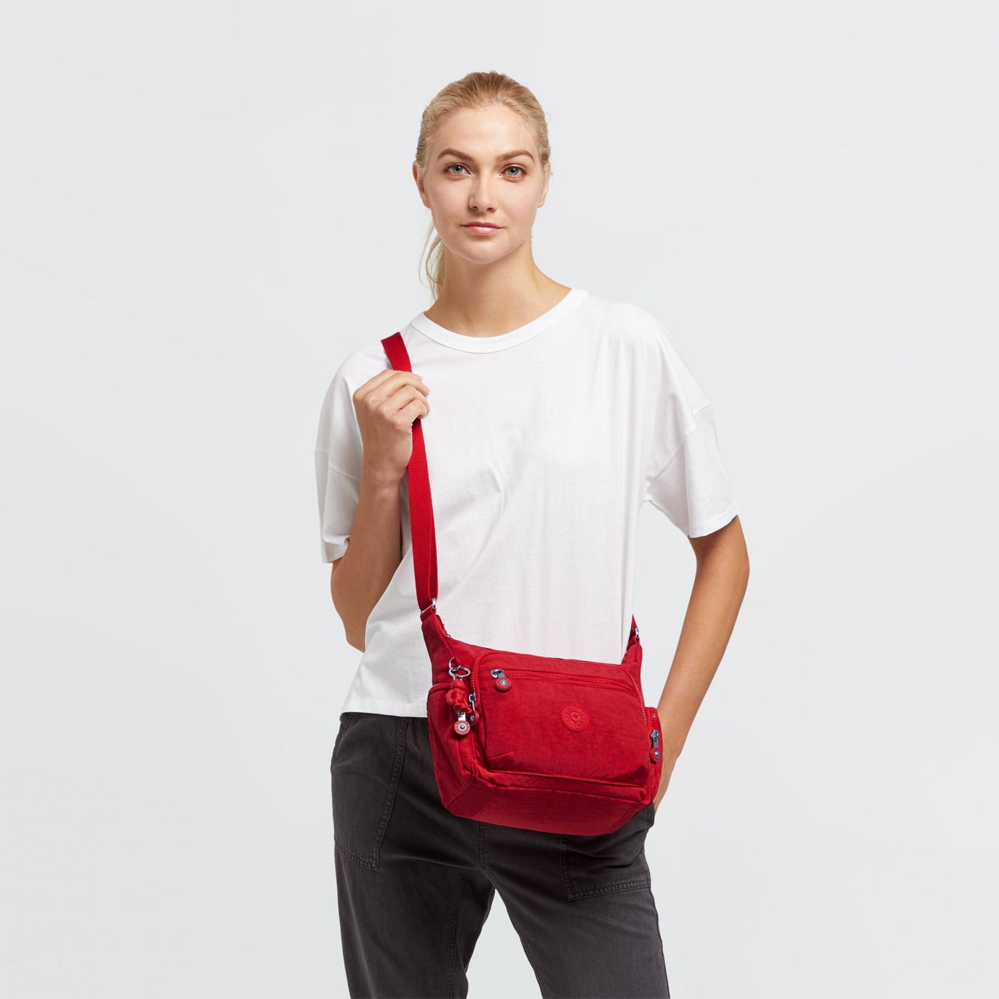 Borsa a tracolla Gabbie S Red Rouge