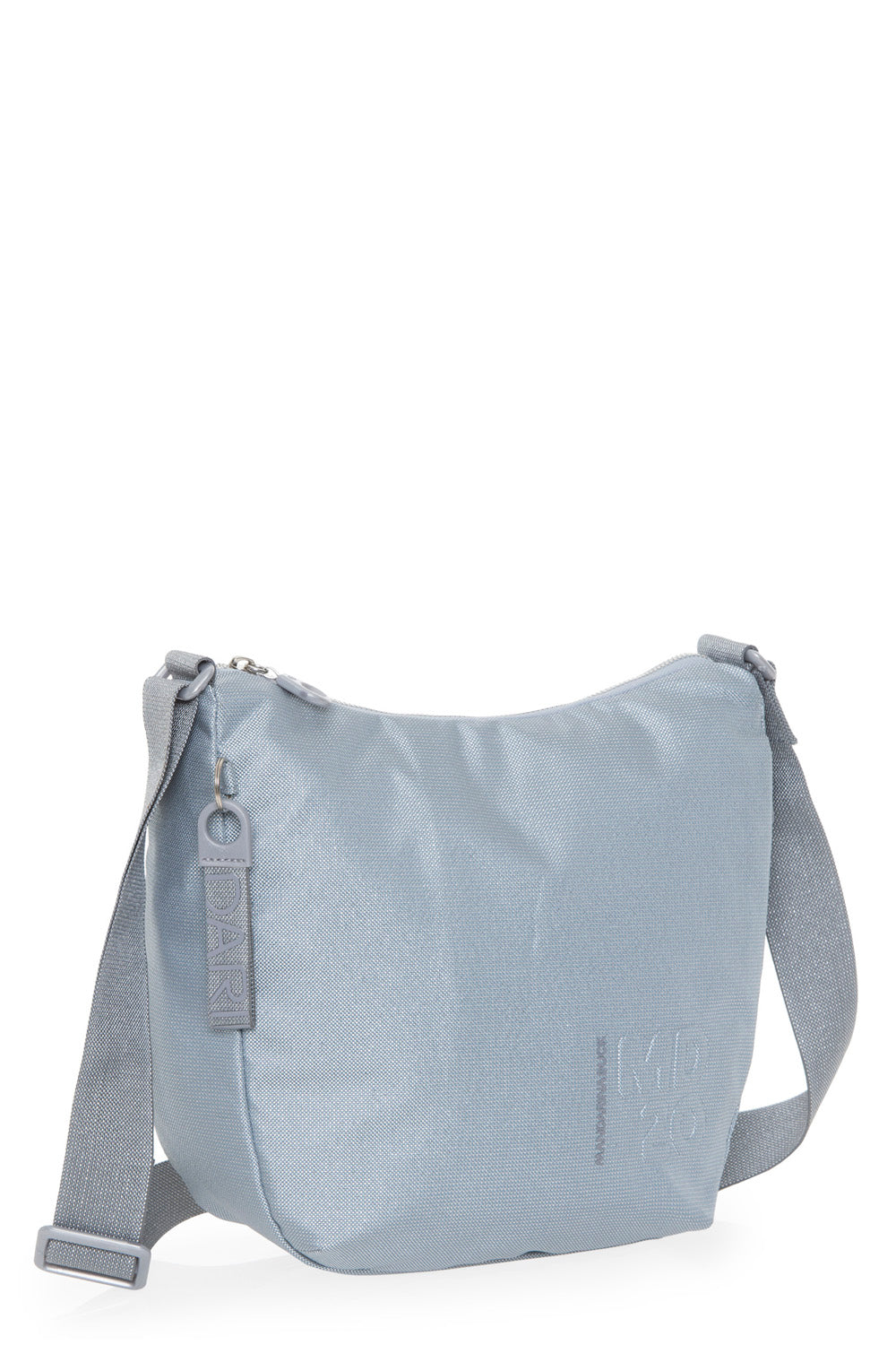 MD LUX Borsa a Tracolla Titanio Azzurro