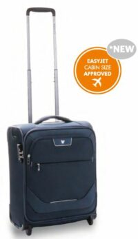 Bagaglio Cabina Gratuito a Bordo EASY JET 45x36x20 cm jOY Roncato Blu 2 RUOTE