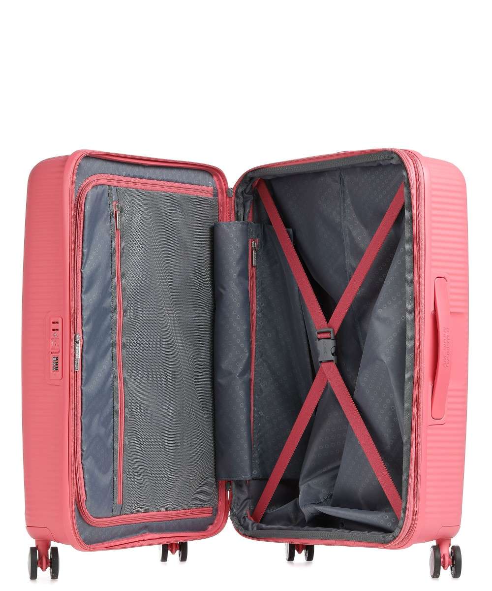 Soundbox Valigia trolley (4 ruote) corallo 77 cm Espandibile