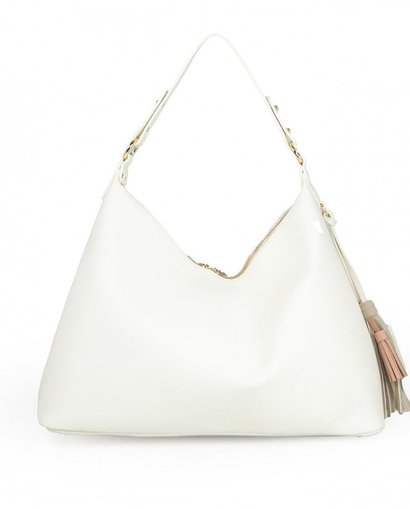 Sacca Jenna Showgirl bianca Pash Bag