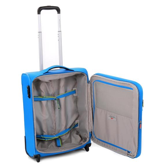 Bagaglio a Mano Espandibile Speed Roncato Due Ruote Blu Elettrico