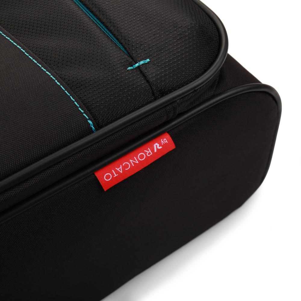 Trolley Cabina Atlas Nero 55x40x20cm By Roncato